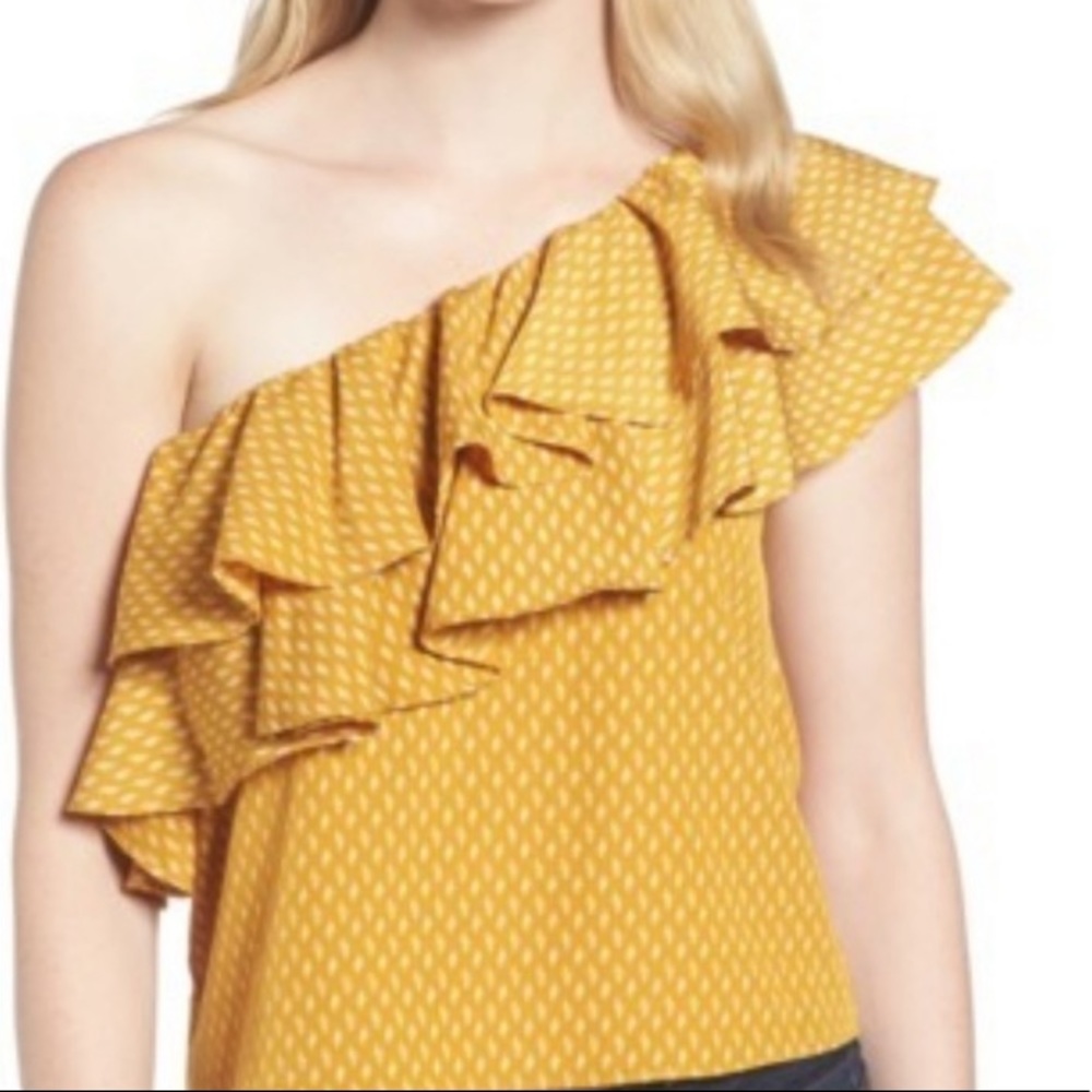 MISA Los Angeles Klea One-Shoulder Top